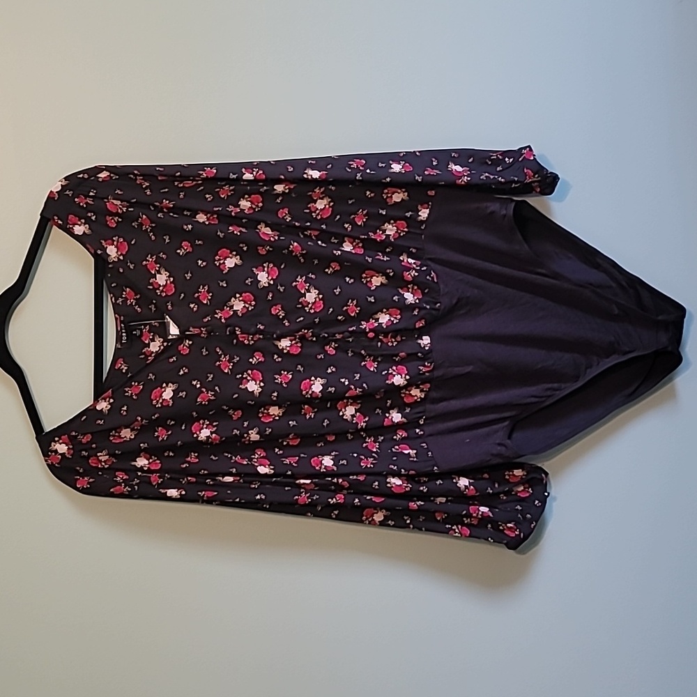 NWT Torrid Floral and Black Body Suit Size 22/24